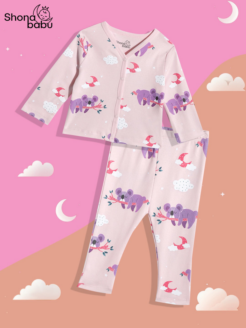 Animal Print Pajama Set